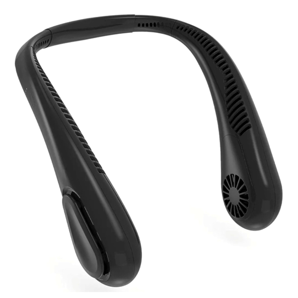 Bladeless Neck Fan, 5000mAh Rechargeable Battery Powered, 3 Speeds